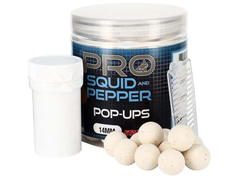 StarBaits Boilie plovoucí Probiotic Squid & Pepper 60g - 20mm Autentický