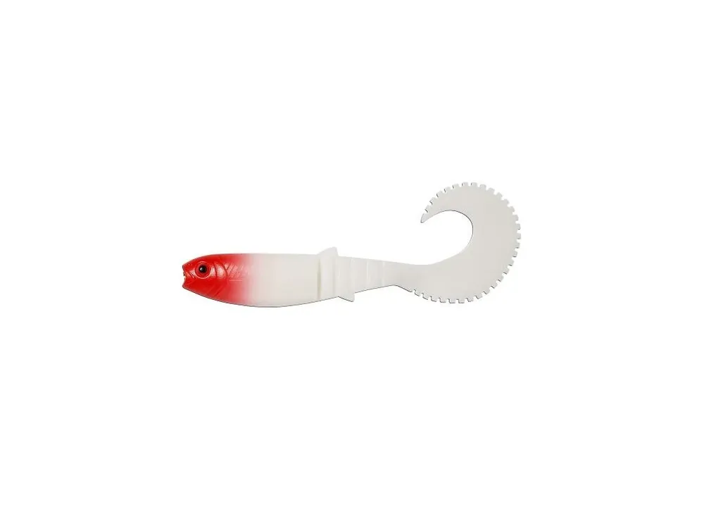 Savage Gear Gumová Nástraha Cannibal Curl Tail Bulk Redhead Nejlepší Volba