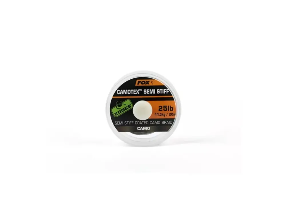Fox Ztužená šňůrka Edges Camotex Semi Stiff Camo 20m Cenový Hit