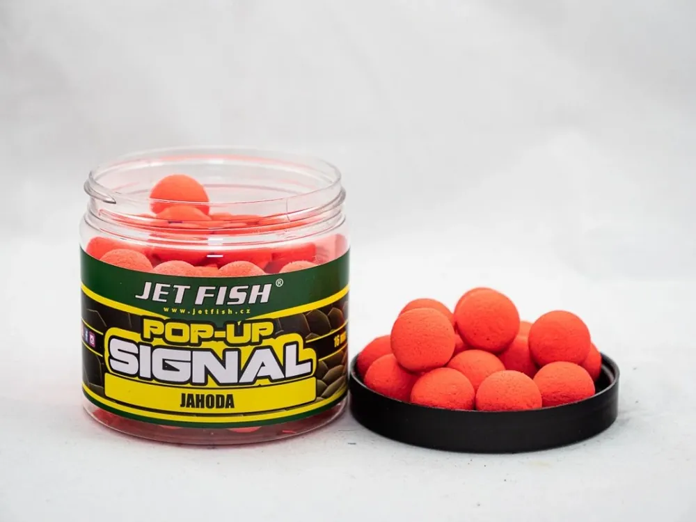 Oblíbený Jet Fish Signal Pop Up 16mm JAHODA