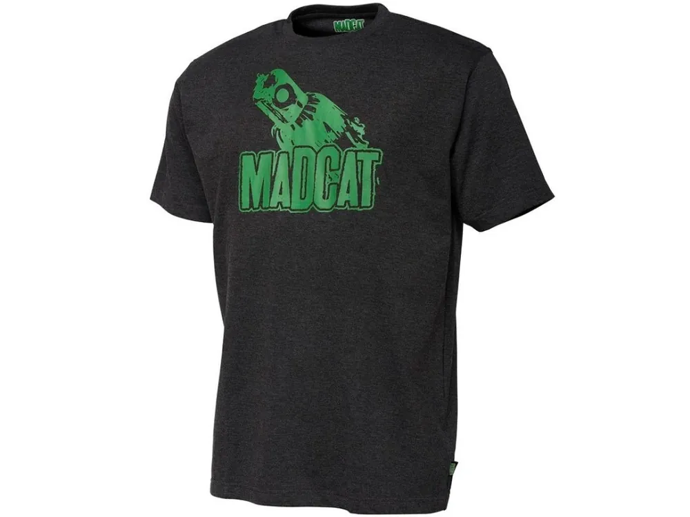 Víkendová Akce Madcat Triko Clonk Teaser T Shirt Dark Grey Melange