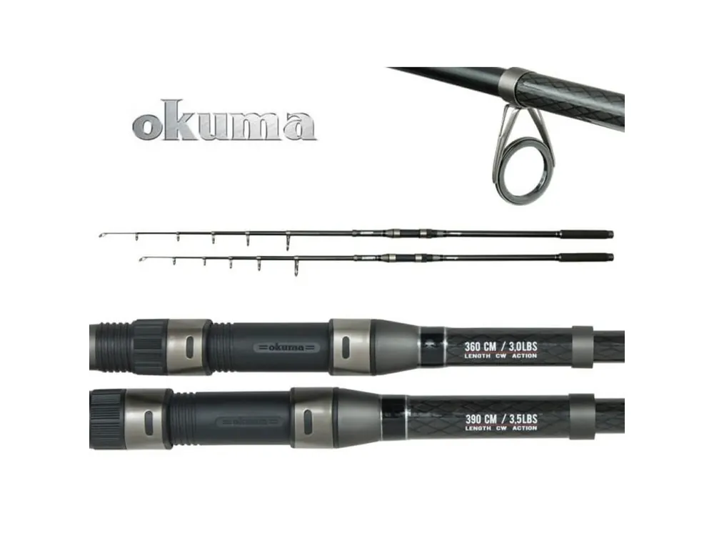 Nejlepší Volba OKUMA prut LONGBOW Tele Carp 13‘0‘‘ 3,5 lbs