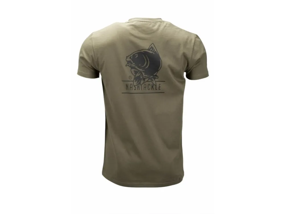 Nash Tackle T-Shirt Green Časově Omezené
