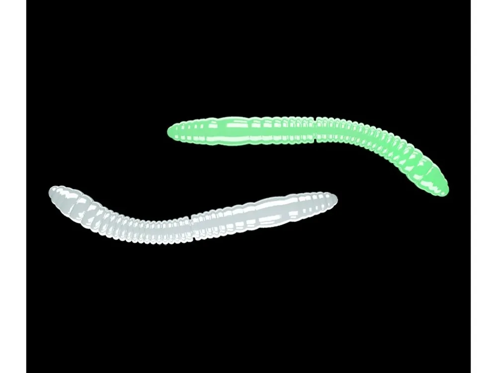 LIBRA LURES Fatty D’Worm Tournament 55 – Silver Pearl 004 (Cheese) – 12ks/bal Koupit Online