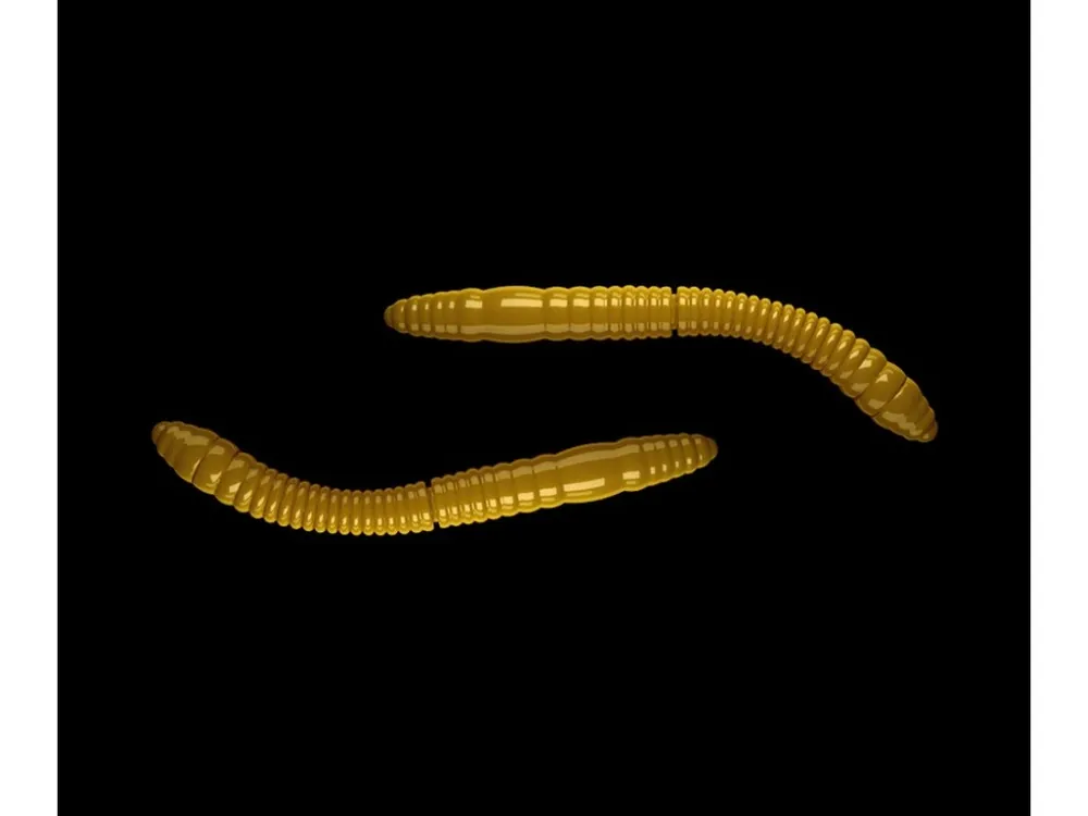 LIBRA LURES Fatty D’Worm Tournament 55 –Coffee Milk 036 (Cheese) – 12ks/bal Bezpečná Platba
