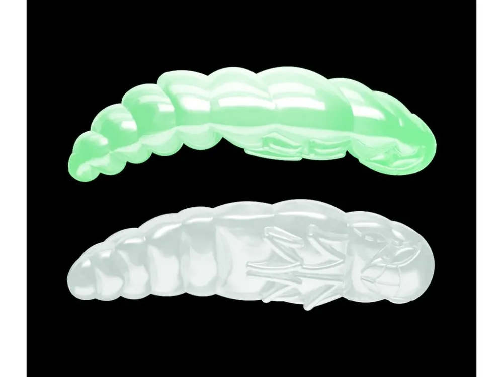 Značkový LIBRA LURES Largo 30 – Glow UV green 000 (Cheese) – 12ks/bal