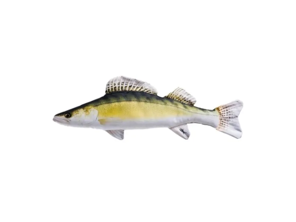 Gaby polštářek ryba - Candát mini 50 cm Vysoce Kvalitní
