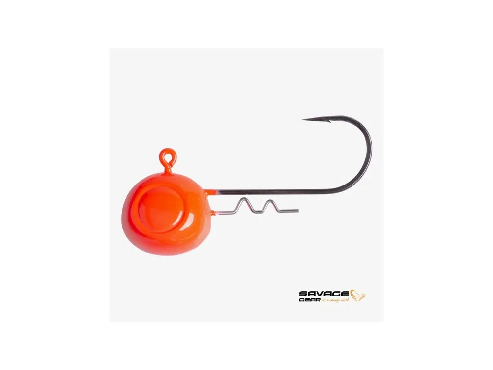 Ihned K Objednání Savage Gear Jigová hlava Rattling Jig Heads 8/0 85G 1ks - JAPANESE RED UV