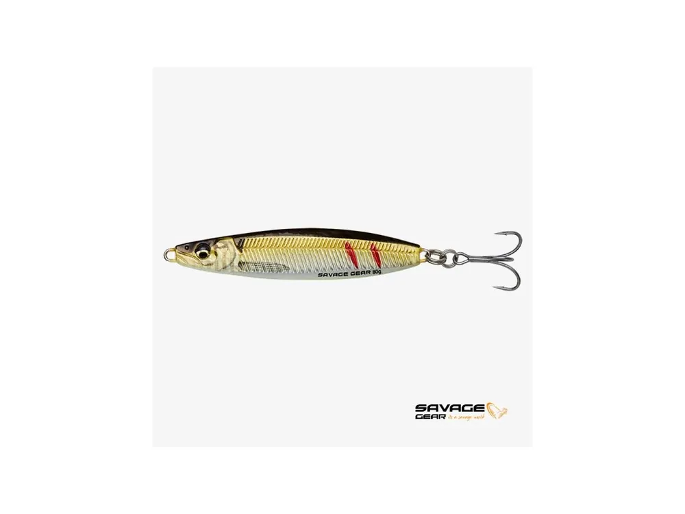 Savage Gear Wobler Psycho Sprat Sinking Green Silver 10,2 cm 80 g Akční Nabídka