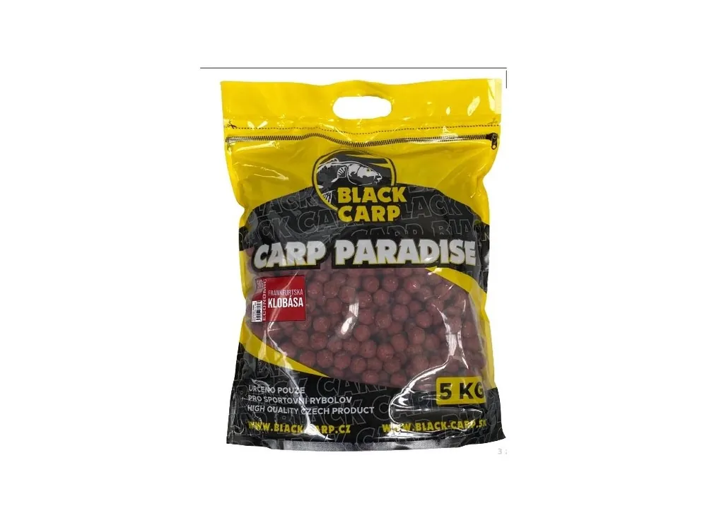 Black Carp - Economic boilies FRANKFURSKÁ KLOBÁSA 5kg 20mm Finální Výprodej