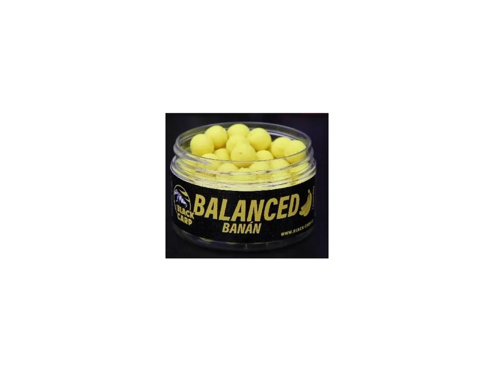 Black Carp - Boilies BALANCED BANÁN 8mm 40g Víkendová Akce