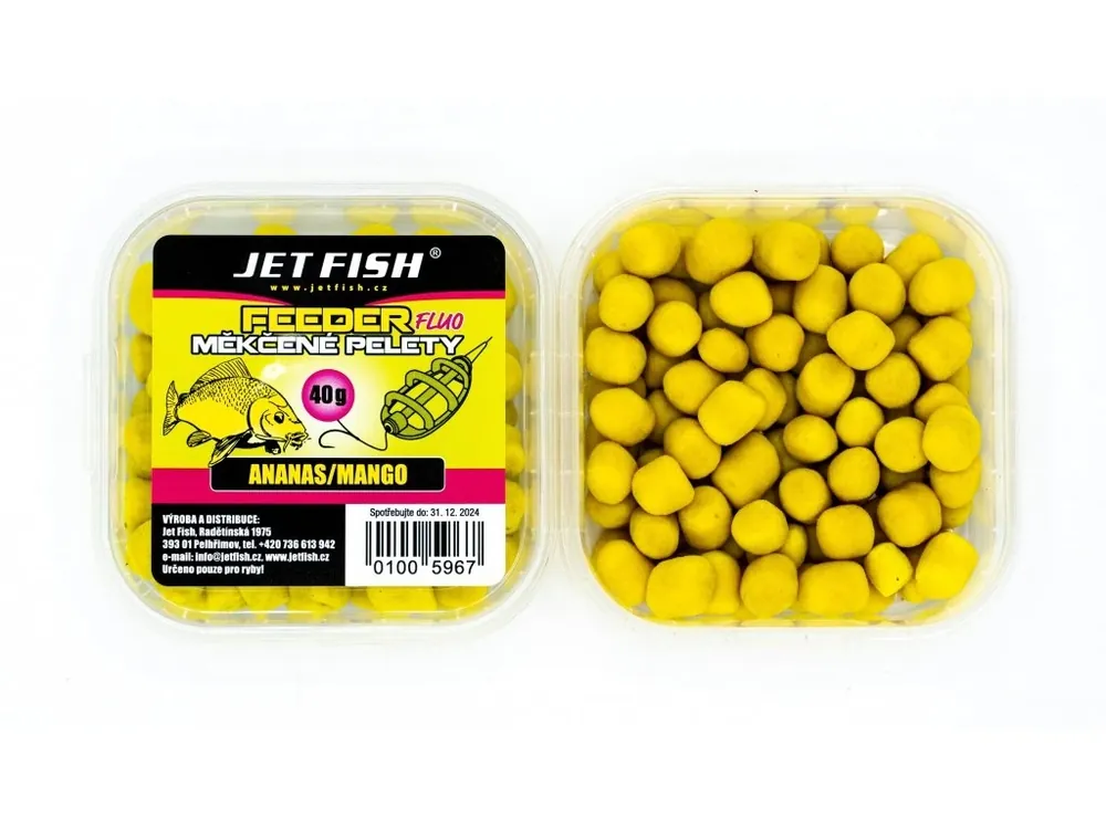 Jet Fish Měkčené peletky 40g Cenový Hit
