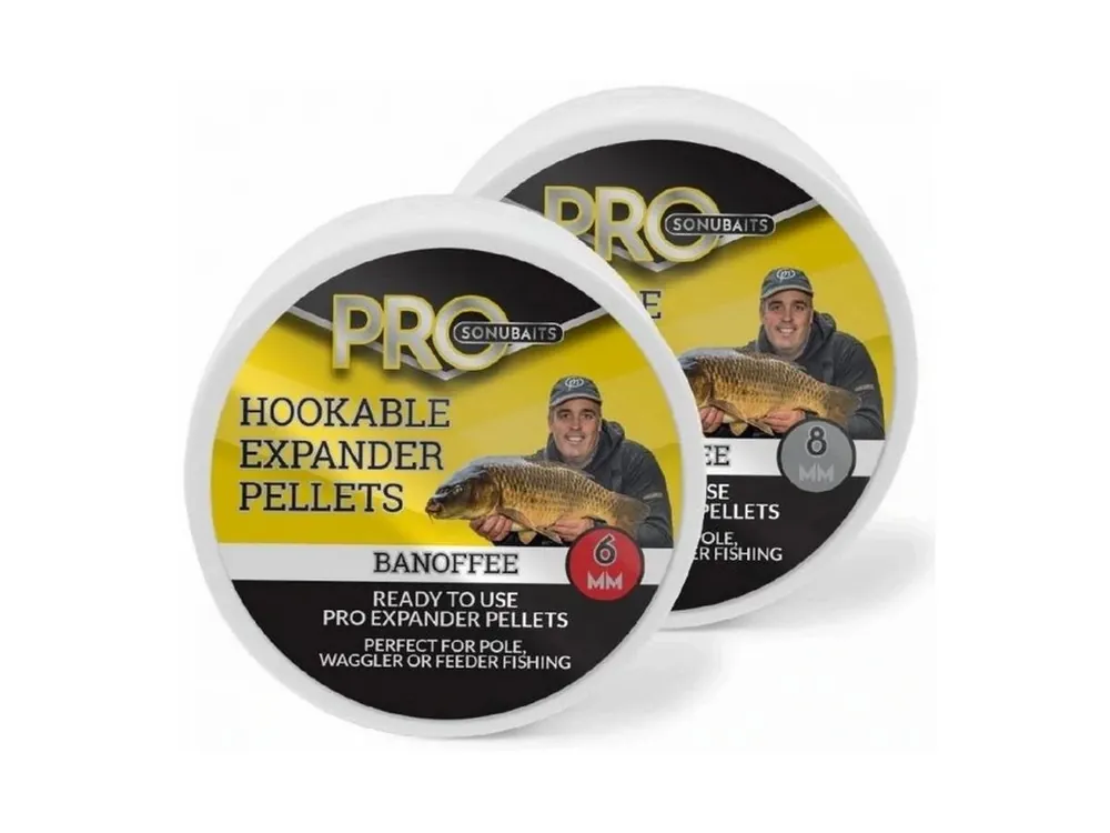 Sonubaits Pelety BANOFFEE Pro Hookable Expander Pellets 100gr Rychlé Dodání