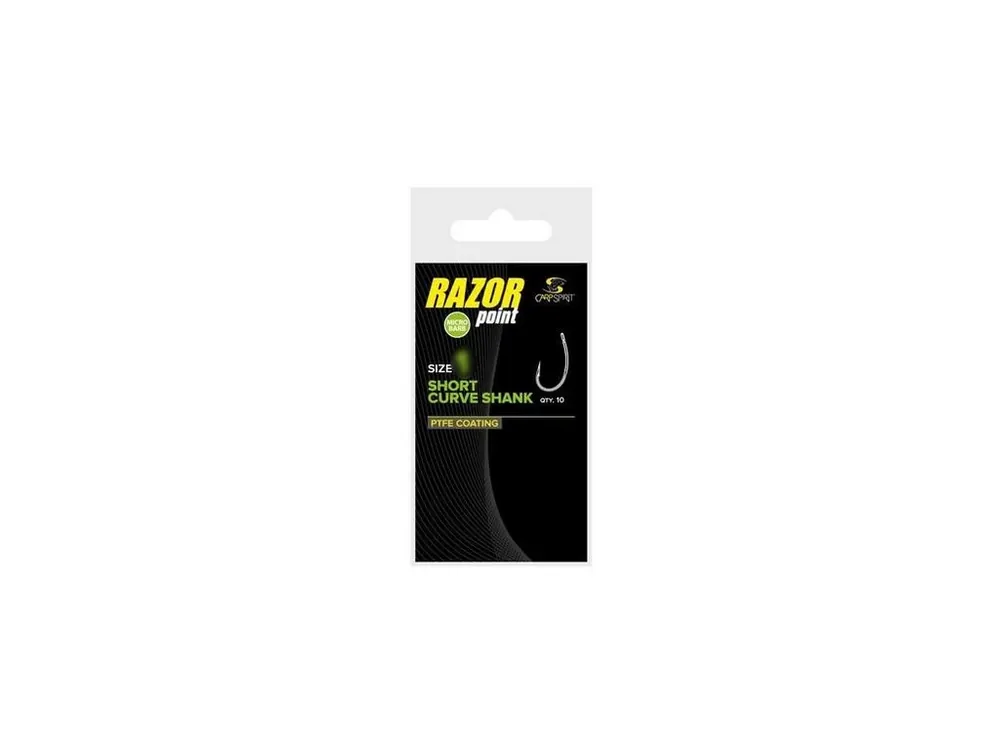 Akce Carp Spirit Short Curve Shank 6, 10 ks