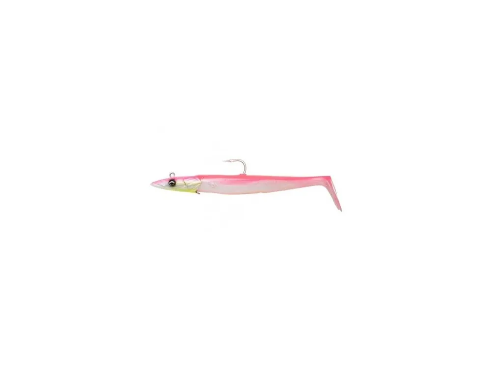 Savage Gear Gumová nástraha Sandeel V2 15,5cm 46g Sinking Pink Pearl Silver 2+1 Novinka