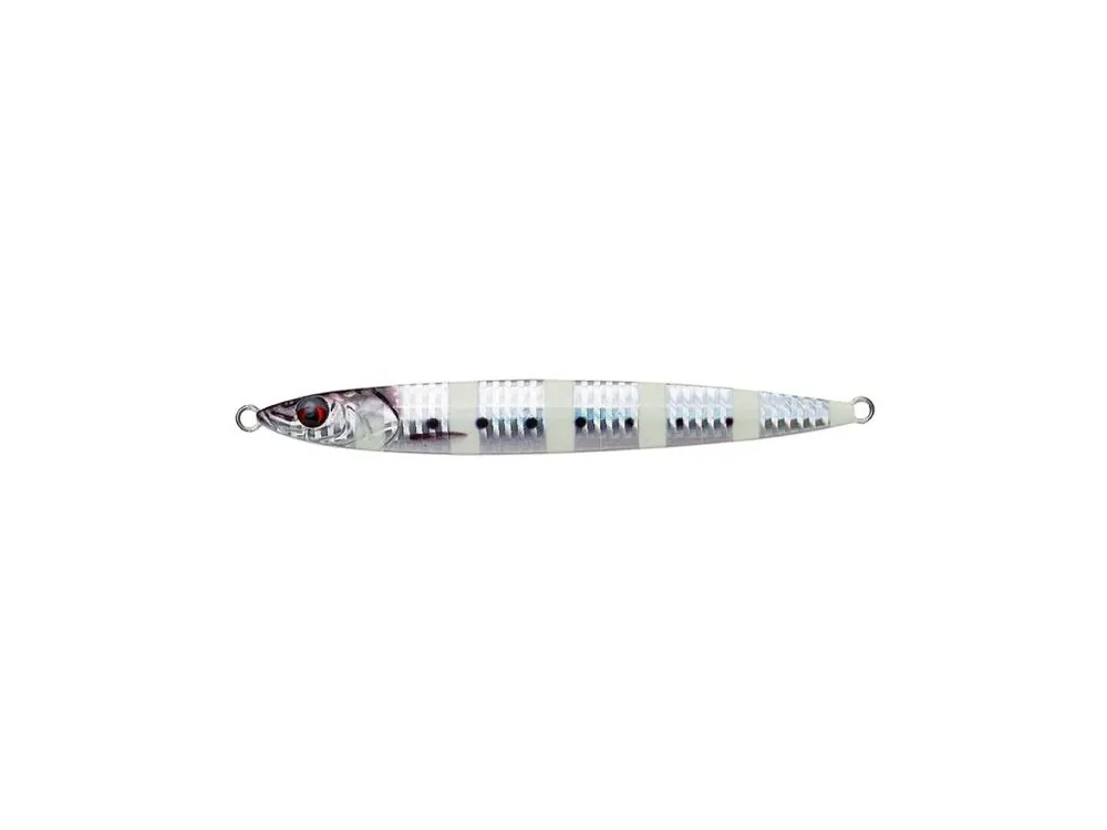 Savage Gear 3D Slim Jig Minnow Fast Sinking Zebra Glow PHP 16 cm 120 g Horká Nabídka