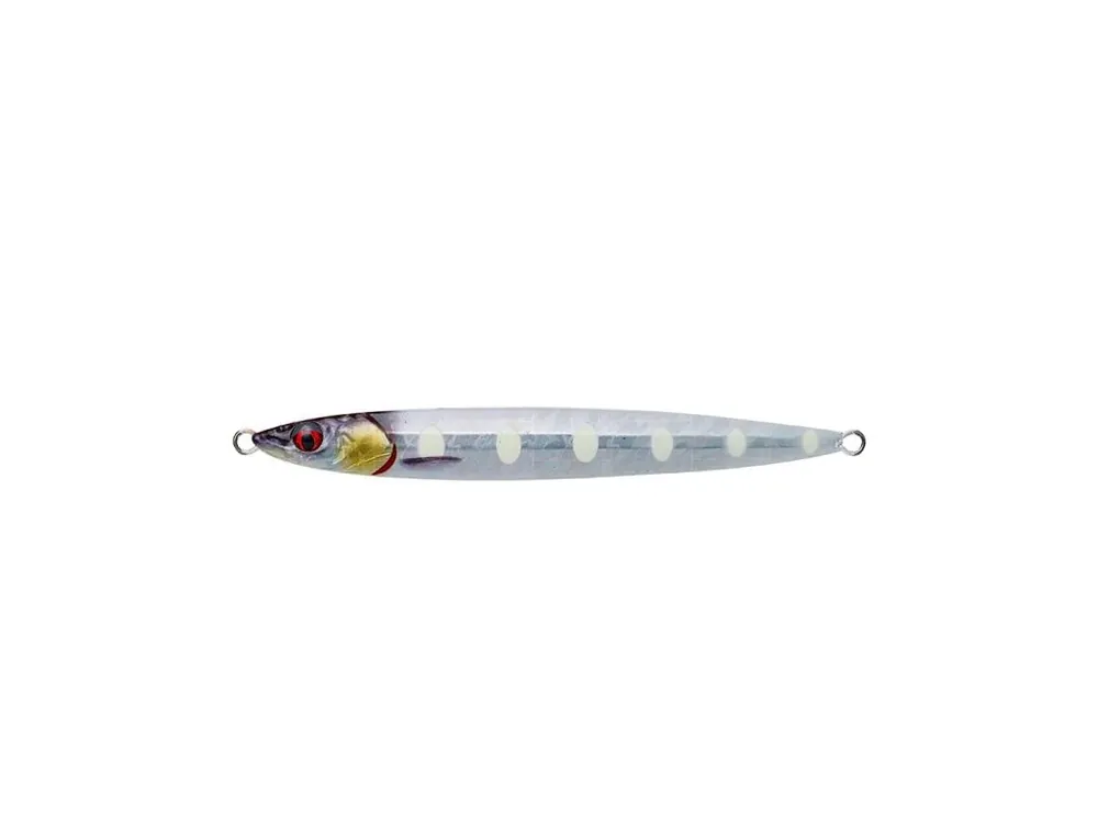 Značkový Savage Gear 3D Slim Jig Minnow Sinking Bone White Glow PHP 18cm 180gr