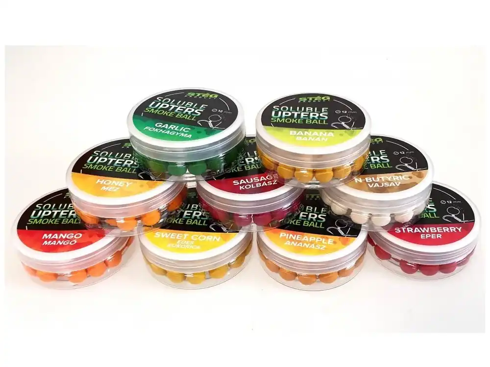 Stég Soluble Upters Smoke Ball 12mm 30g Dokud Zásoby Vydrží
