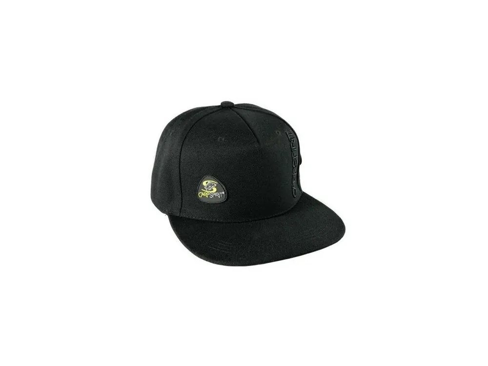 Novinka Carp Spirit kšiltovka Flat Peak Cap Black