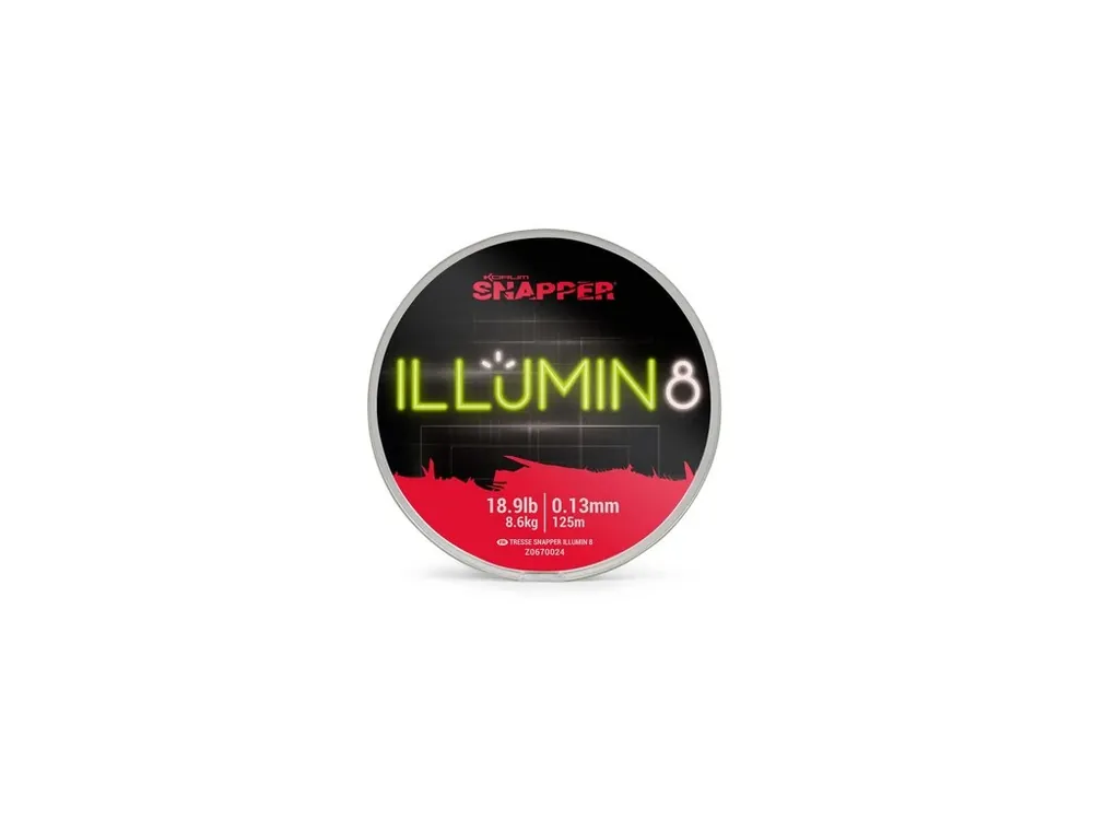 Ihned K Objednání Korum Šnůra Snapper Illumin 8 Braid 125m 0.13mm 18.9lb/8.6kg