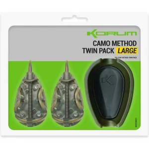 Korum Set krmítek Camo Method Twin Packs Large Horká Nabídka