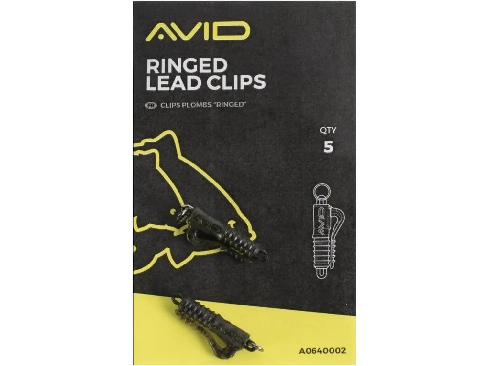 Akční Nabídka Avid Carp Závěska Outliner Ringed Lead Clips