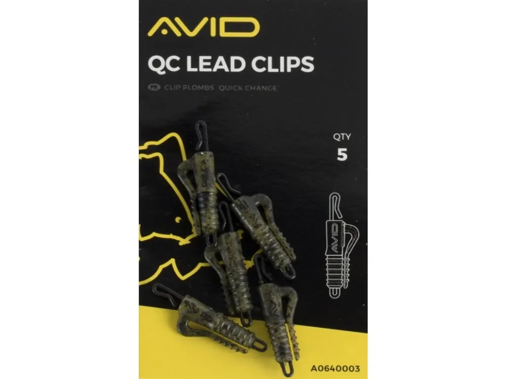 Avid Carp Závěska Outline QC Lead Clips Výprodej