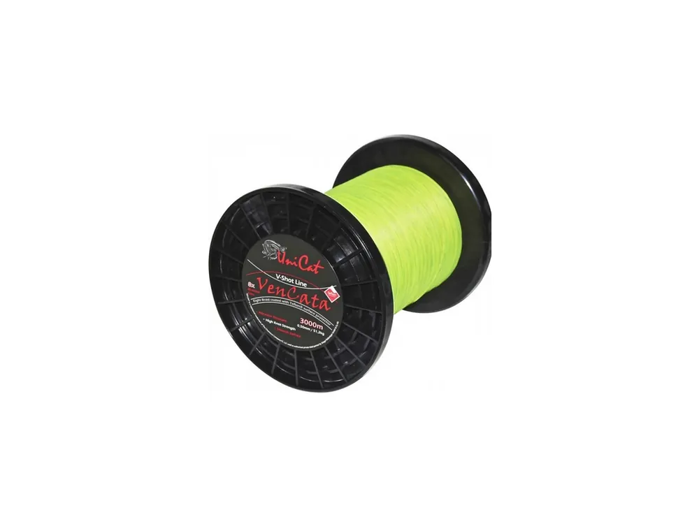 Akce UniCat VenCata V-Shot Line 3000 m 0,50 mm / 51,20 kg