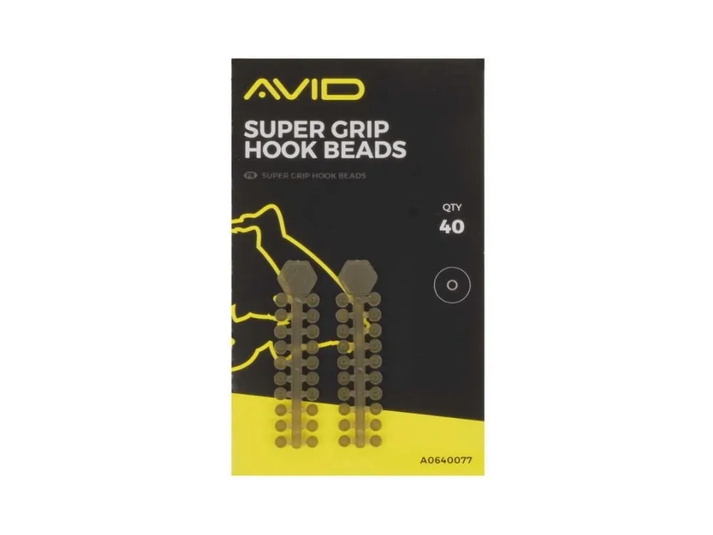 Jen Po Omezenou Doba Avid Carp Zarážky Super Grip Hook Beads