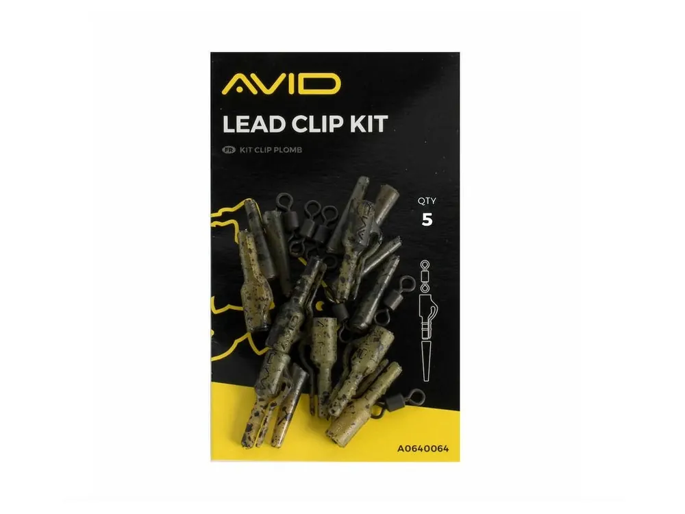 Časově Omezené Avid Carp Avid Carp Montáž Lead Clip Kit 5ks