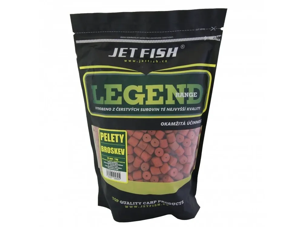 Koupit Online Jet Fish Legend Range - Pelety 1kg - 12mm BROSKEV