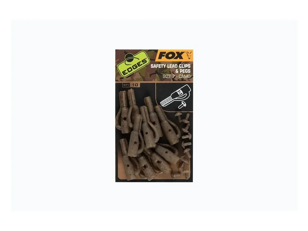 Nízká Cena Fox Závěska na olovo s kolíčky Edges Camo vel.7