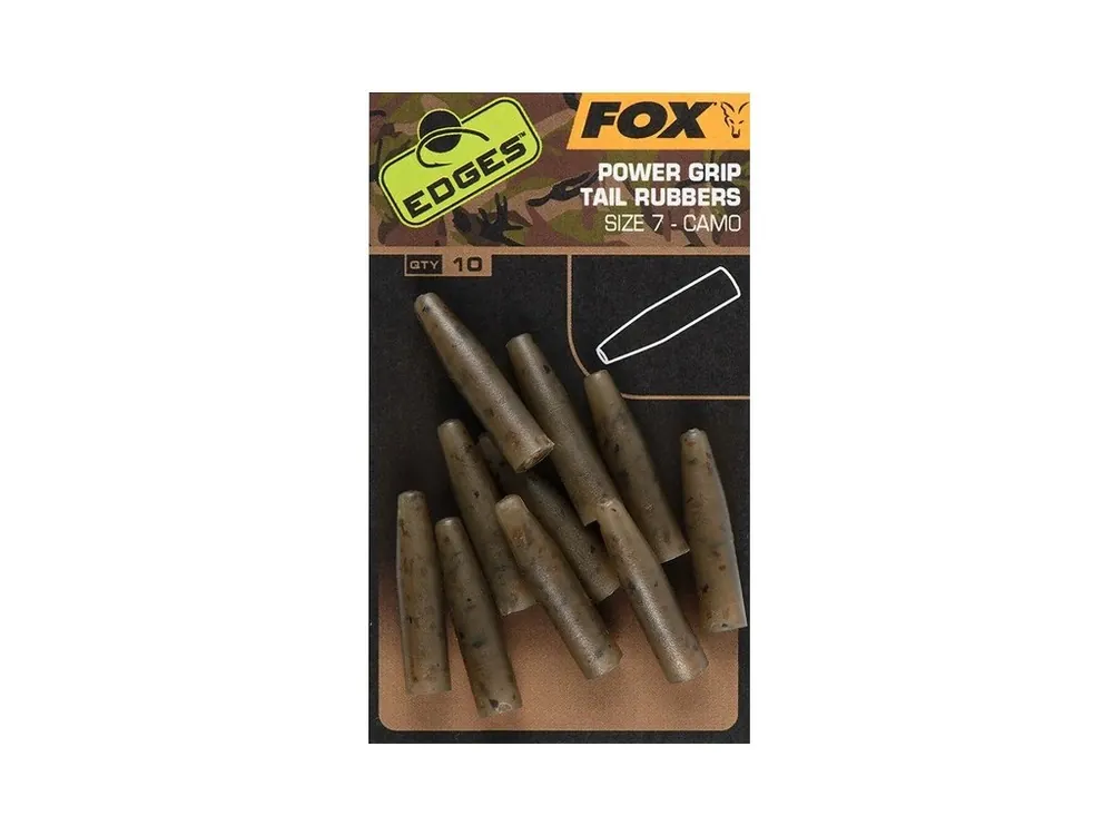 Ihned K Objednání Fox Gumové převleky Edges Camo Powergrip tail rubbers vel.7
