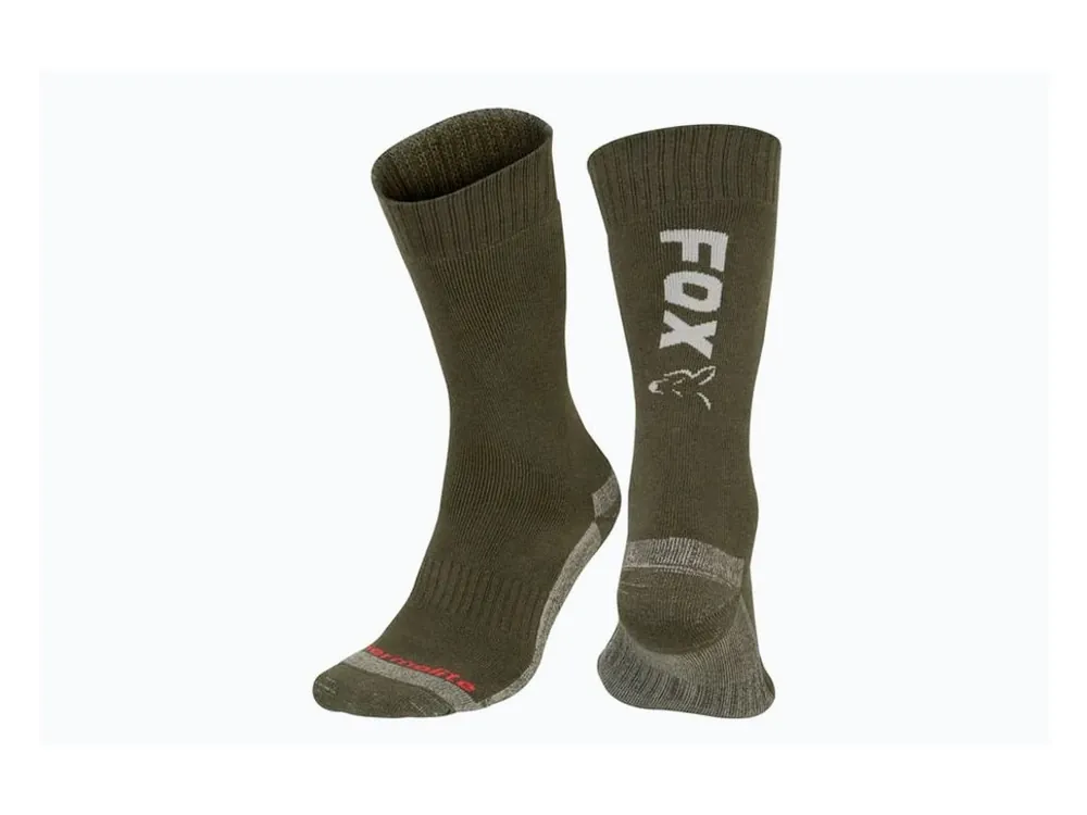Fox Ponožky Collection Thermolite long sock Green/Silver Víkendová Akce