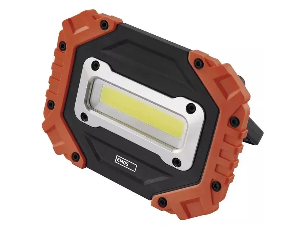 Horká Nabídka EMOS COB LED pracovní svítilna P4113, 700 lm, 4× AA