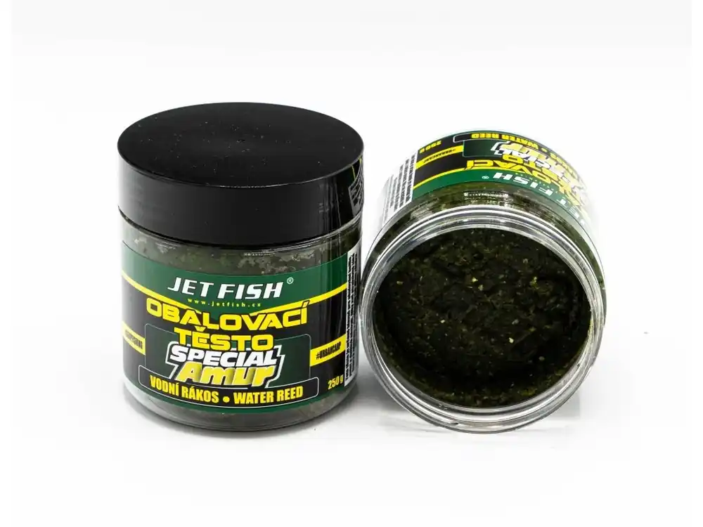 Přímo Od Výrobce JET Fish Obalovací Těsto Special amur 250g - VODNÍ RÁKOS