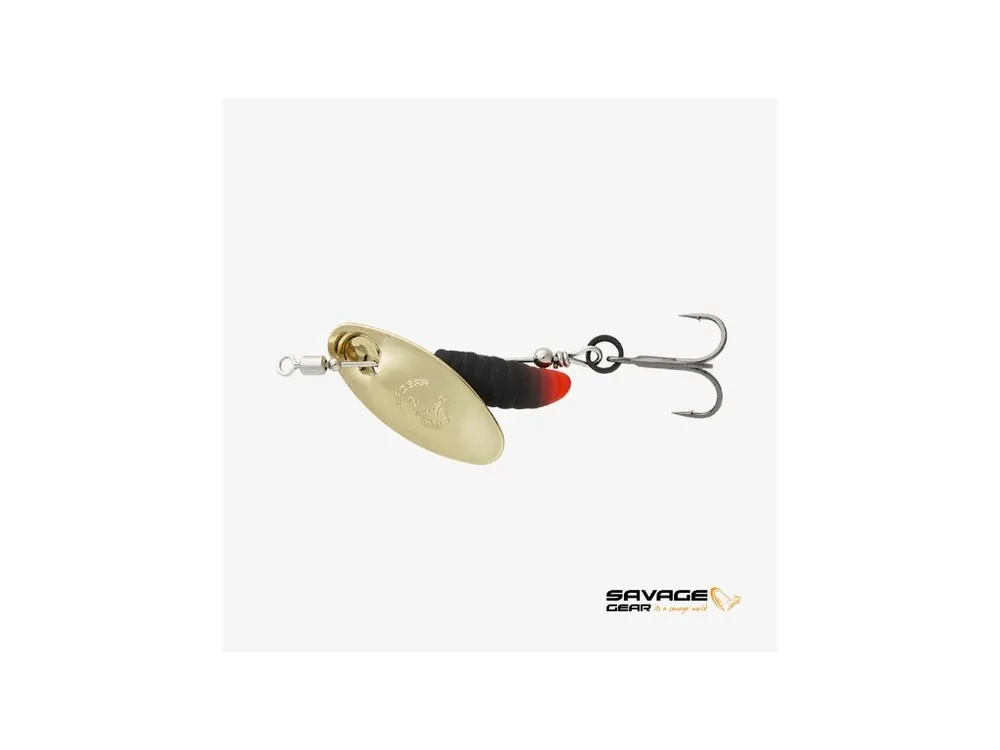 Odeslání Ihned Savage Gear Třpytka Grub Spinners Gold Black