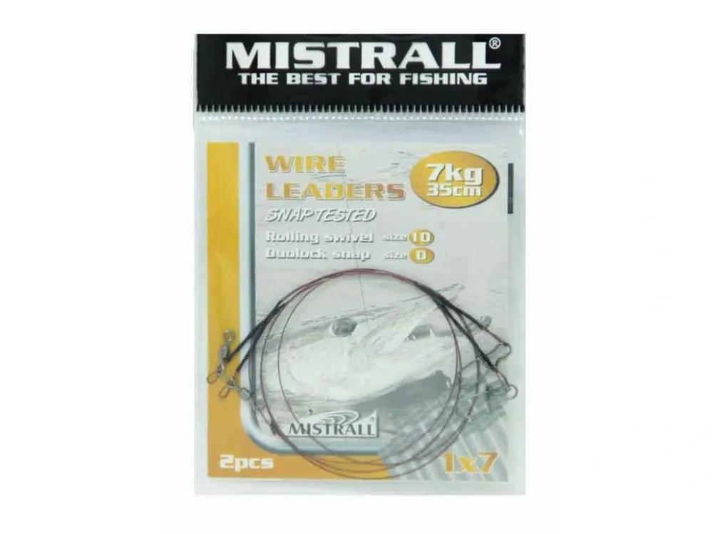 MISTRALL- Lanko WIRE LEADERS 1x7 35cm Originální