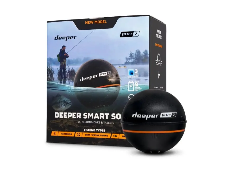 Deeper nahazovací echolot Sonar PRO+ 2 Výprodej
