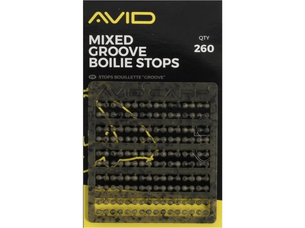 Expresní Doručení Avid Carp Zarážky Outline Mixed Groove Boilie Stops