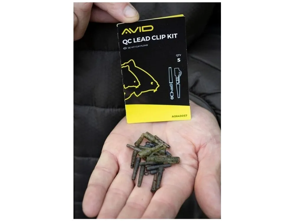 Avid Carp Závěska QC Lead Clip Kit 5 ks Nejprodávanější