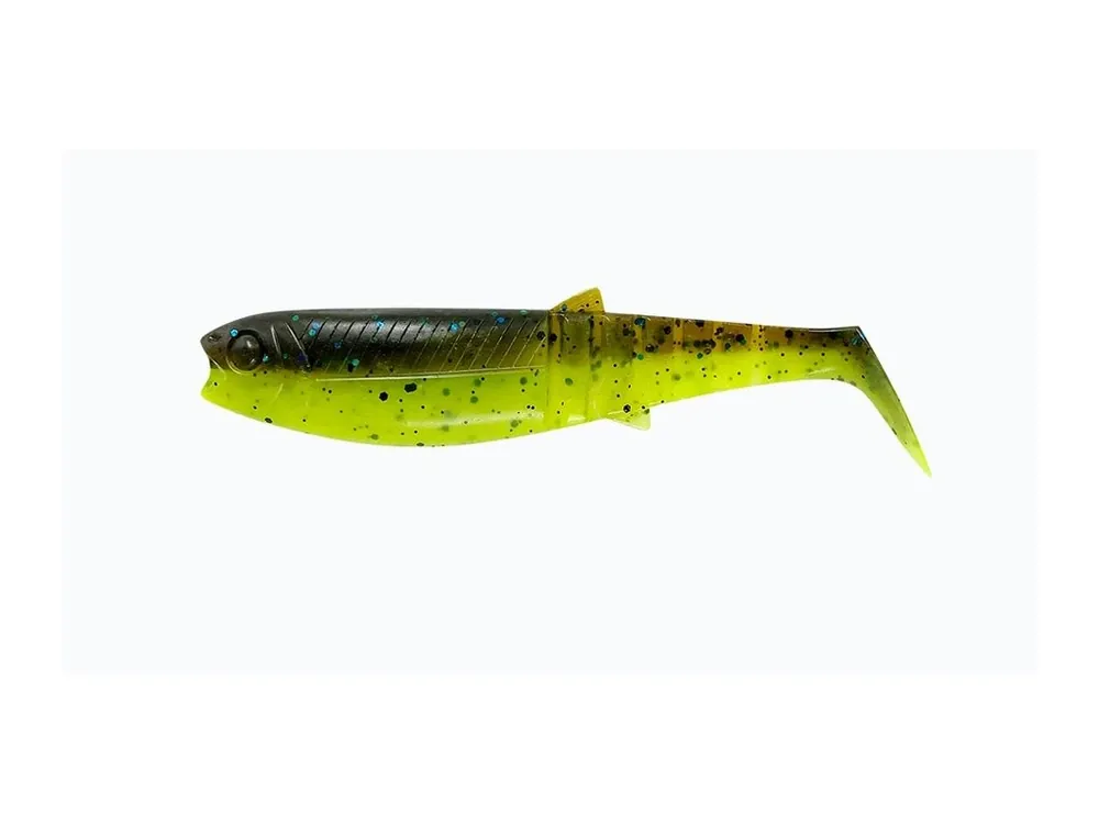 Akční Nabídka Savage Gear Gumová Nástraha Cannibal Shad Chartreuse Pumpkin