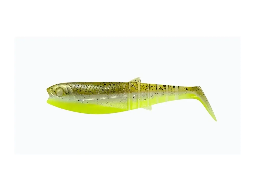 Savage Gear Gumová Nástraha Cannibal Shad Green Pearl Yellow Finální Výprodej