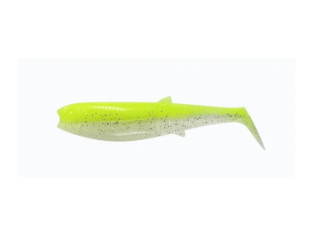 Savage Gear Gumová Nástraha Cannibal Shad Fluo Yellow Glow Zlevněný