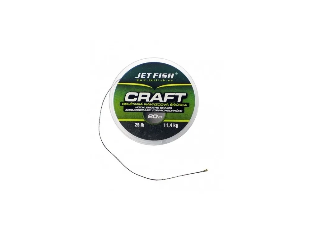 JET FISH Splétaná Šňůrka Craft 25lb - 20m Nejlepší Volba