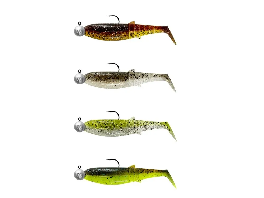 Savage Gear Gumová Nástraha Cannibal Shad Clearwater Mix 4+4 - 10 cm/9g + 3/0 - 10 g Autentický