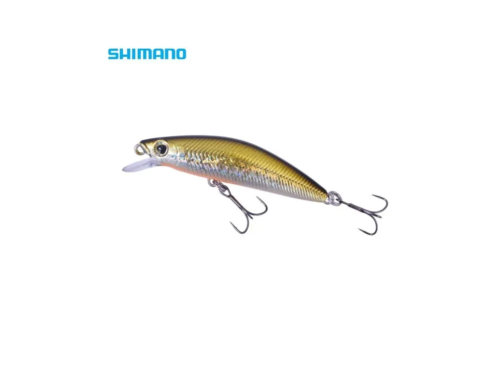 Novinka Shimano wobler Cardiff Folletta 50SS T08 Gold Shine