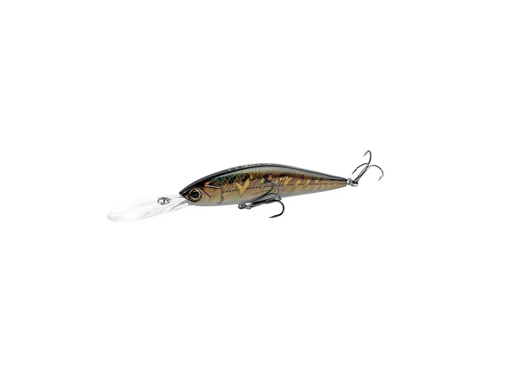 Shimano wobler Lure Yasei Trigger Twitch D-SP 9cm 1.5m-3m Brown Gold Tiger Novinka
