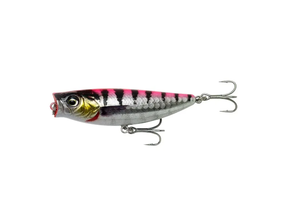 Savage Gear 3D Minnow Pop Walker 8cm 15,5gr F Pink Barracuda PHP Sezónní Sleva