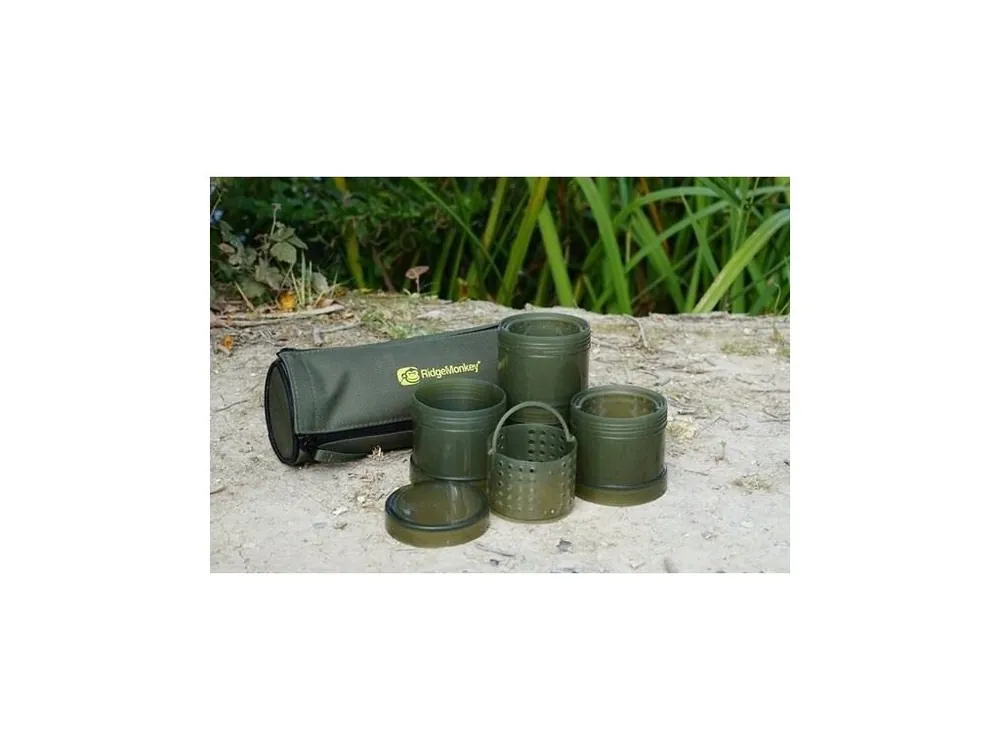 RidgeMonkey Kelímek Hookbait Pots Zelené 4ks Bezpečná Platba